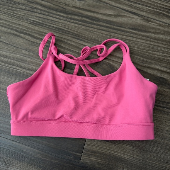 Yitty Pink Strappy Sports Bra - Picture 1 of 3